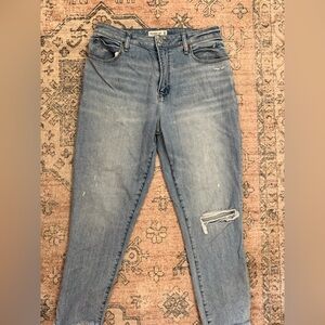 Abercrombie and Fitch Curve Love Super Skinny Ankle High Rise